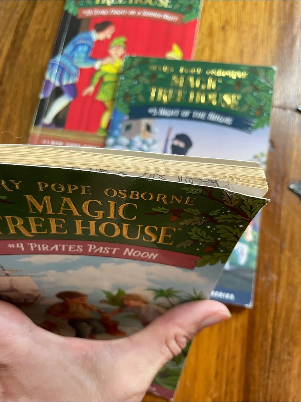 Mary Pope Osborne Magic Tree House Kids Book Set of 6 - Gently used